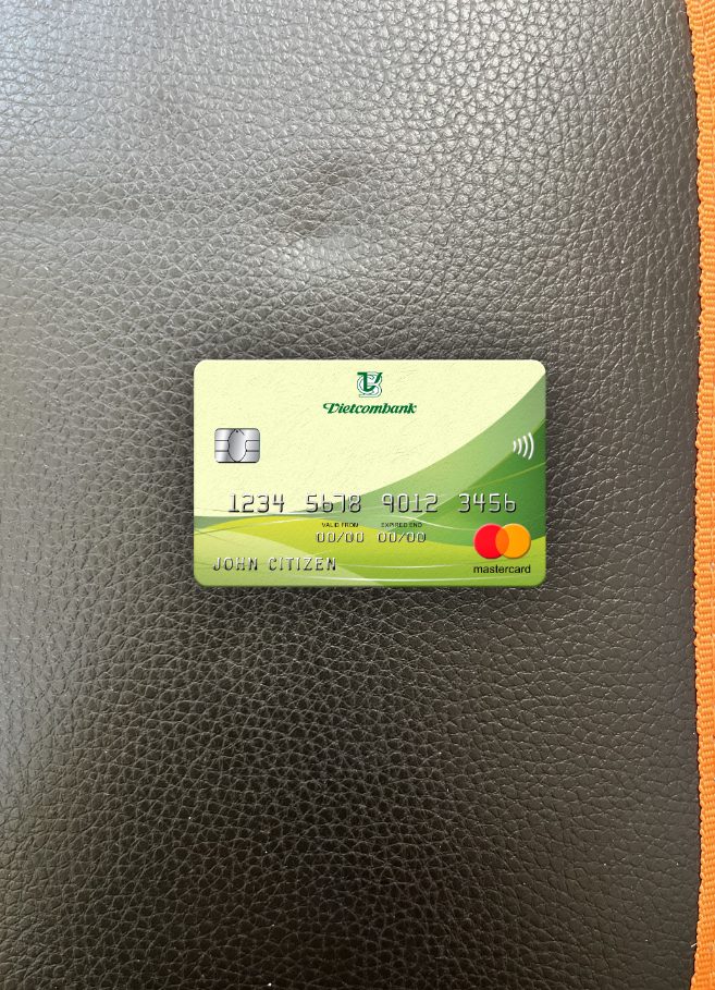 Download Vietnam Vietcombank mastercard photolook front Photoshop template